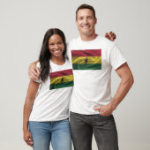 ガナの国旗 Tシャツ (ユニセックス)