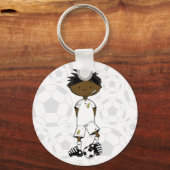 ガナサッカーボーイキーチェーン キーホルダー (正面)