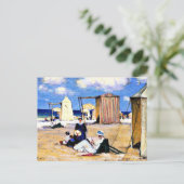 ガニョン – ザビーチアットディナード，アー素晴らしト ポストカード (スタンド正面)