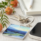 ガニョン – トワイリ素晴らしット絵画ワイト キーホルダー (正面右)