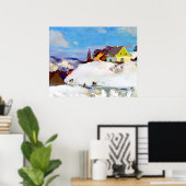 ガニョン – ファーム， Baie Saint Paul ポスター (ホームオフィス)