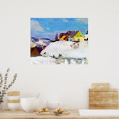 ガニョン – ファーム， Baie Saint Paul ポスター (キッチン)