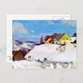 ガニョン – ファーム， Baie Saint Paul ポストカード (正面/裏面)