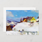 ガニョン – ファーム， Baie Saint Paul ポストカード (正面/裏面)