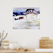 ガニョン – ローレンス人のホームステッド ポスター (キッチン)