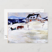 ガニョン – ローレンス人のホームステッド ポストカード (正面/裏面)