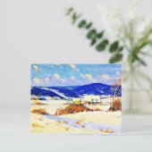 ガニョン – ローレンティアの冬 ポストカード (スタンド正面)