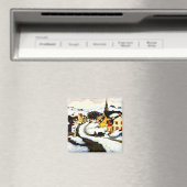 ガニョン – ローレンティアン山脈の村 マグネット (インサイチュ (食洗機))