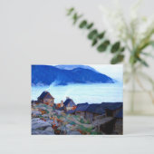 ガニョン – 夕べオンザノースショア ポストカード (スタンド正面)