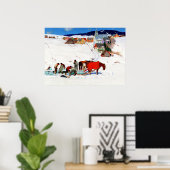 ガニョン – 氷の収穫 ポスター (ホームオフィス)