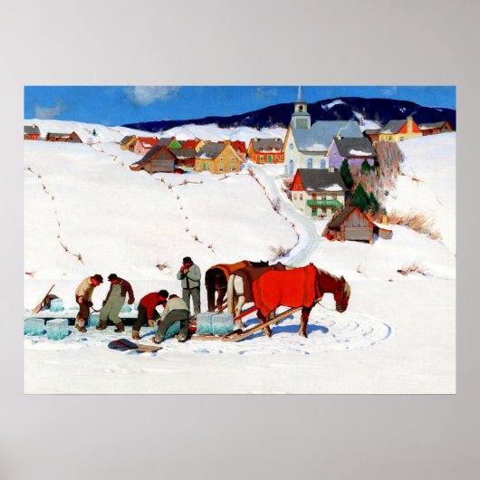 ガニョン – 氷の収穫 ポスター (正面)