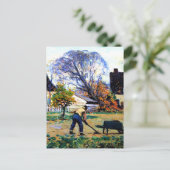 ガニョン – 秋シーン,ベイサンポール ポストカード (スタンド正面)