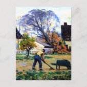 ガニョン – 秋シーン,ベイサンポール ポストカード (正面)