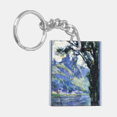 ガニョン – Summer Day, Les Andelys, Normandy キーホルダー (正面左)