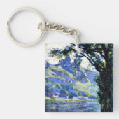 ガニョン – Summer Day, Les Andelys, Normandy キーホルダー (正面)