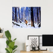 ガニョン – Trapper in the Woods ポスター (ホームオフィス)