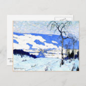 ガニョン – Twilight, Baie Saint Paul ポストカード (正面/裏面)