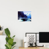 ガニョ静かン – 北の流れ ポスター (ホームオフィス)