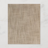 ガニーサックの背景 チラシ (正面)