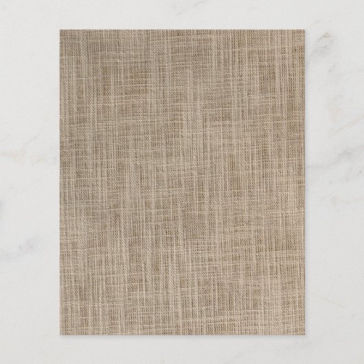 ガニーサックの背景 チラシ (正面)