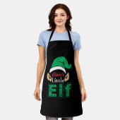 ガニーズリトル小妖精や小人クリスマスクリスマス エプロン (着用した状態)