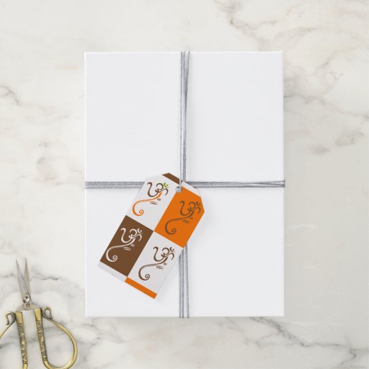 ガネシャのギフトラベル ギフトタグ (より糸付き)