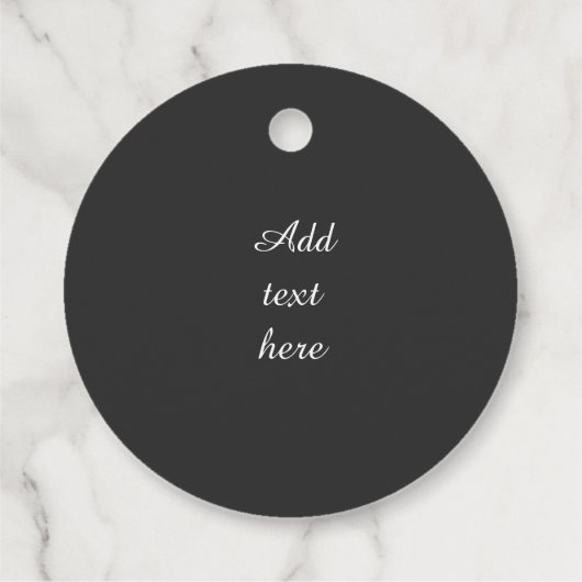 ガネシャカラフル卿がブラック フェイバータグ (裏面)