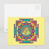 ガネシャ曼荼羅 ポストカード (正面/裏面)