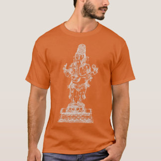ガネシャ・ガネシュ・ヒンズー教神ヒンズー教インド Tシャツ