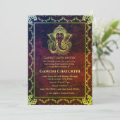 ガネシュチャトゥルティプジャロヤゴールデンエレメンツ 招待状 (スタンド正面)