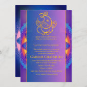 ガネシュチャトゥルティプジャ 招待状 (正面/裏面)