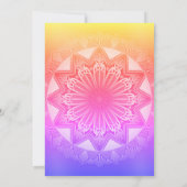 ガネシュチャトゥルティプジャ 招待状 (裏面)