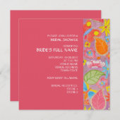 ガネシュブライダルシャワーの招待 招待状 (正面/裏面)