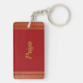 ガネッシュアクリル酸キーチェーン キーホルダー (裏面)