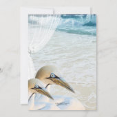 ガネットビーチブライダルシャワー招待 招待状 (裏面)