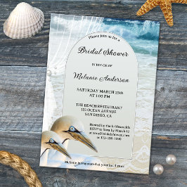 ガネットビーチブライダルシャワー招待 招待状