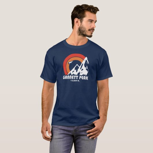 ガネットピークサンイーグル Tシャツ (正面フル)