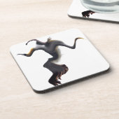 ガネット抽象芸術海鳥 コースター (左側)