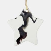 ガネット抽象芸術海鳥 セラミックオーナメント (右)