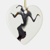 ガネット抽象芸術海鳥 セラミックオーナメント (右)