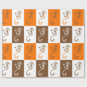 ガネーシャのギフトラップ ラッピングペーパー (フラット)