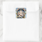 ガネーシャのシール スクエアシール (バッグ)