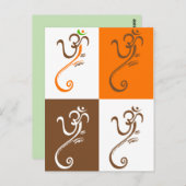 ガネーシャのポストカード ポストカード (正面/裏面)