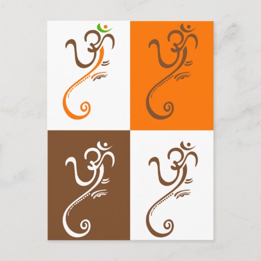 ガネーシャのポストカード ポストカード (正面)