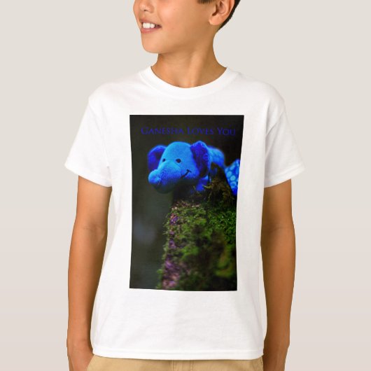 ガネーシャはあなたを愛している Tシャツ (正面)