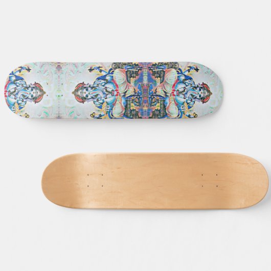 ガネーシャインディエレメントゼロカスタムプロパークボード スケートボード (横)
