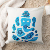 ガネーシャエレプナットゴッドスロークッション51 x 51 cm クッション (ブランケット)