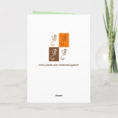 ガネーシャグリーティングカード カード (裏面)