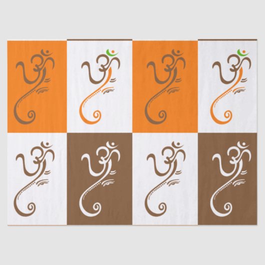 ガネーシャティッシュペーパー 薄葉紙 (正面)