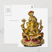 ガネーシャバイヴァンウィンクルデザイン ポストカード (正面/裏面)